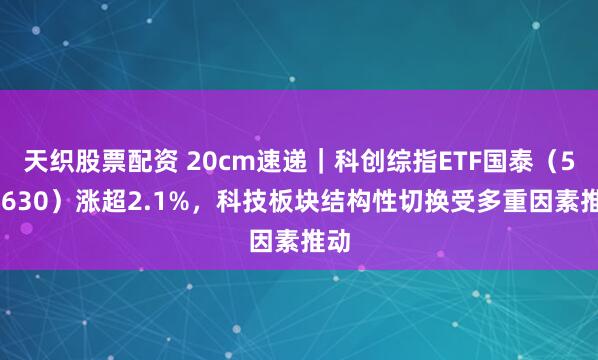 天织股票配资 20cm速递｜科创综指ETF国泰（589630）涨超2.1%，科技板块结构性切换受多重因素推动
