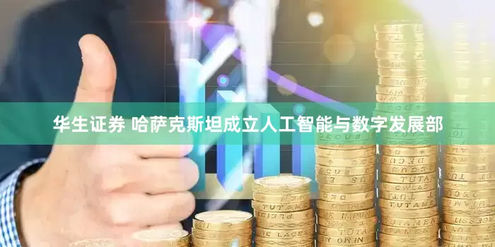 华生证券 哈萨克斯坦成立人工智能与数字发展部